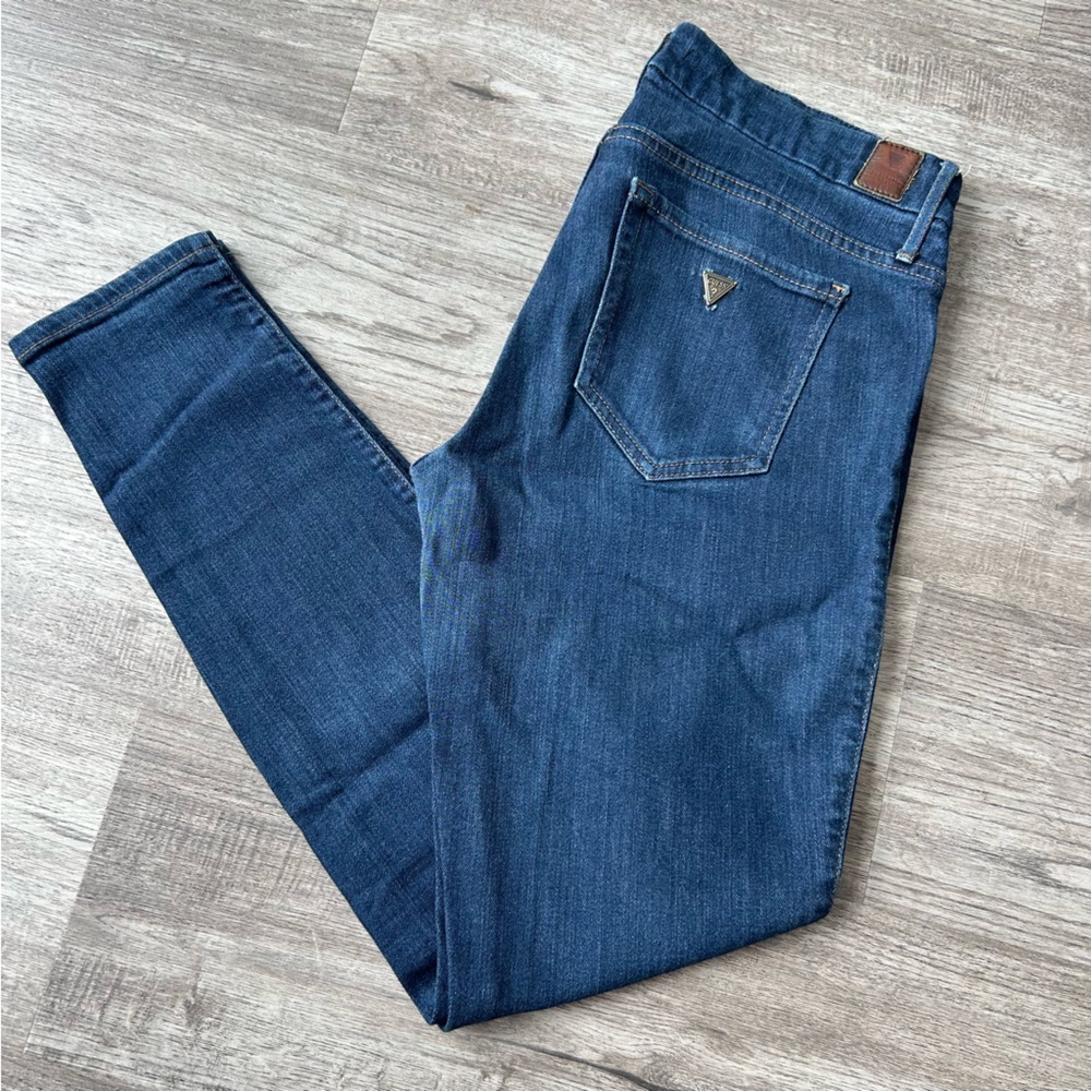 Guess Power Curvy Mid skinny jeans size 32